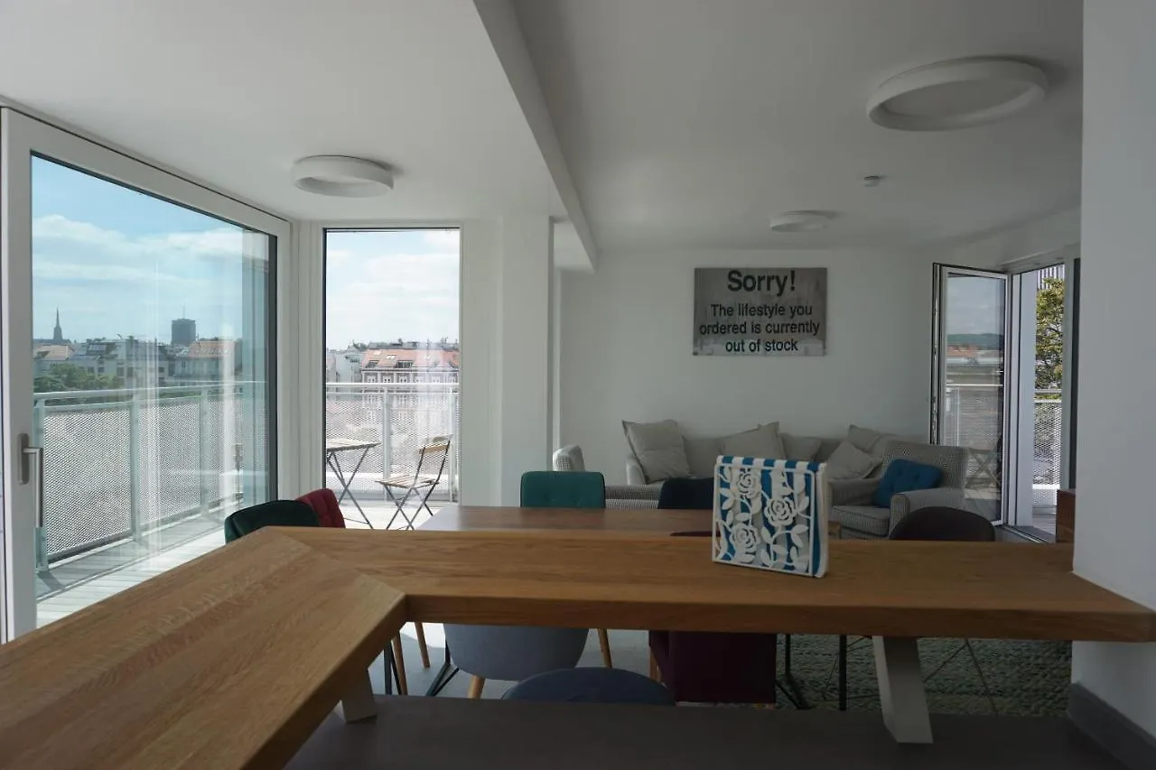 Augartenblick Penthouse 15 Vienna Apartment
