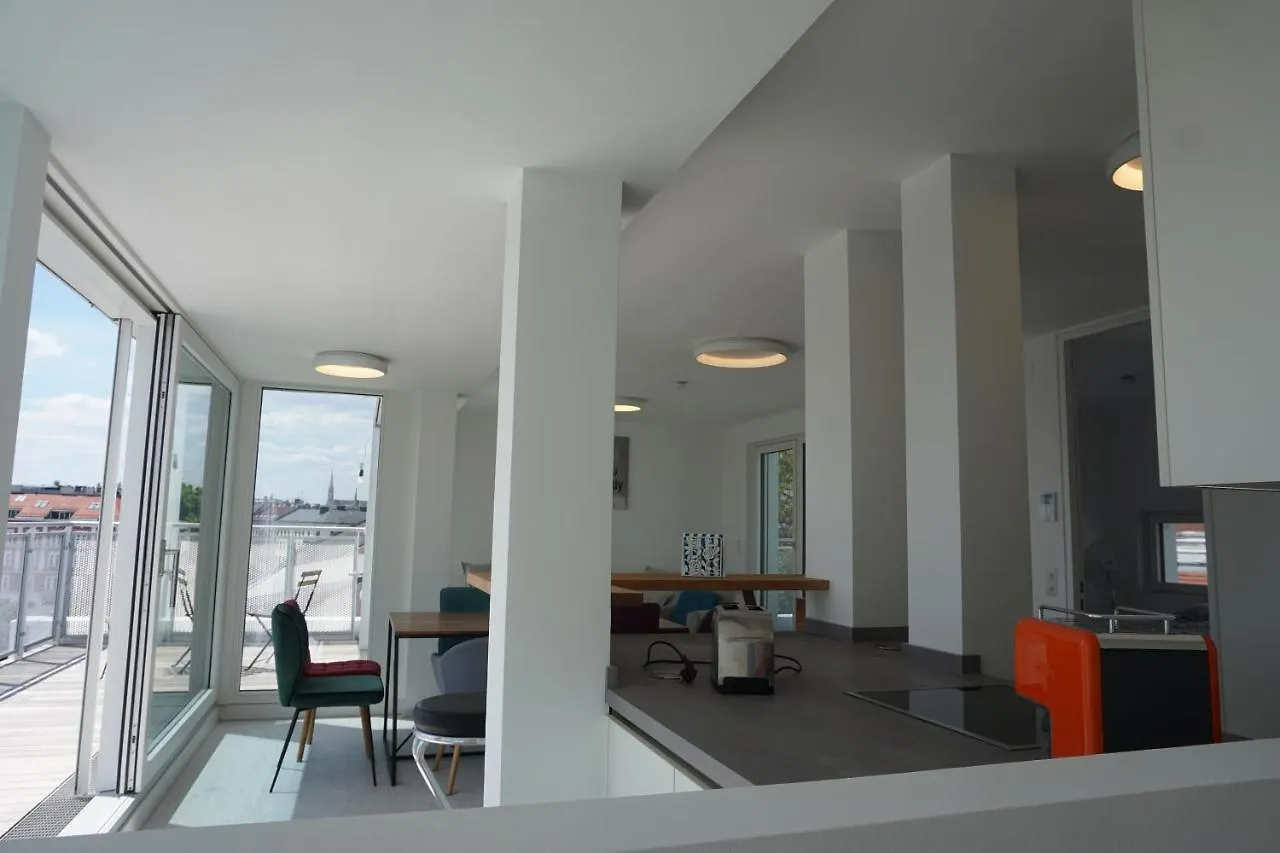Augartenblick Penthouse 15 Vienna Apartment